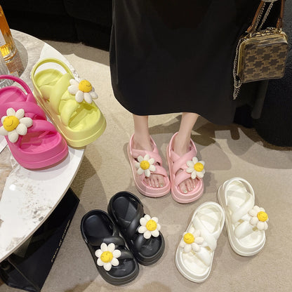 Cute Flower Women Sandals